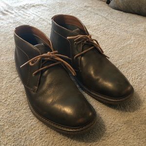 Lucky Brand Brown Leather Chukka Boots Mens Size 13
